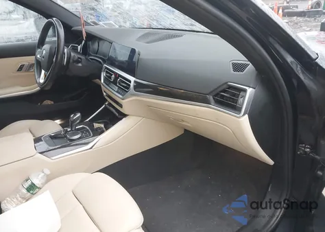 2021 BMW 330I xDrive из США, поврежденный, VIN 3MW5R7J09M8B70479